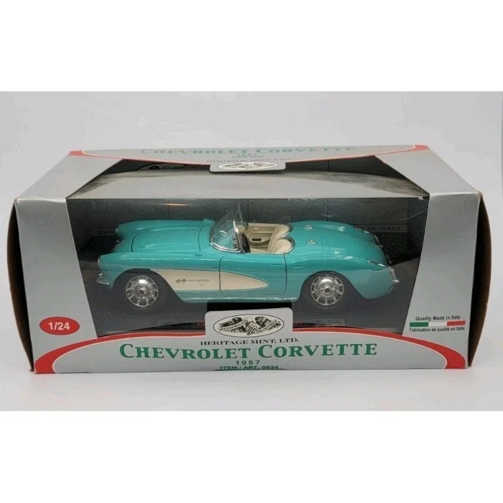 1957 Chevrolet Corvette Heritage Mint LTD‎ Item 0524 1:24 Scale (7